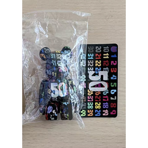 Bearbrick Series 50: 50th Anniversary 100% (Super Hidden) (Secret Edition)
