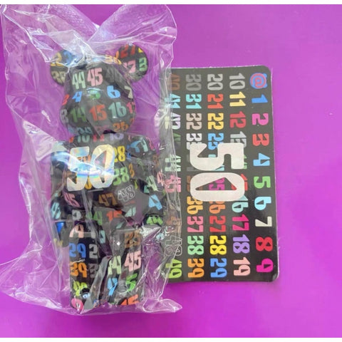 Bearbrick Series 50: 50th Anniversary 100% (Super Hidden) (Secret Edition)