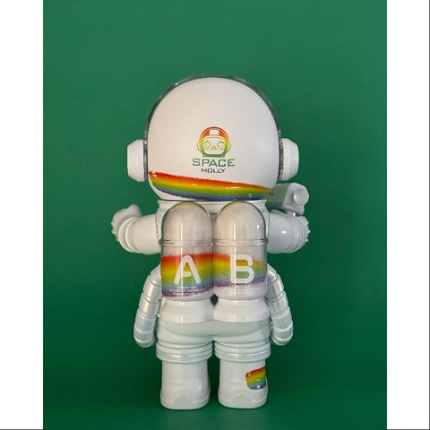 MEGA SPACE MOLLY 400% Rainbow 2024 LIMITED