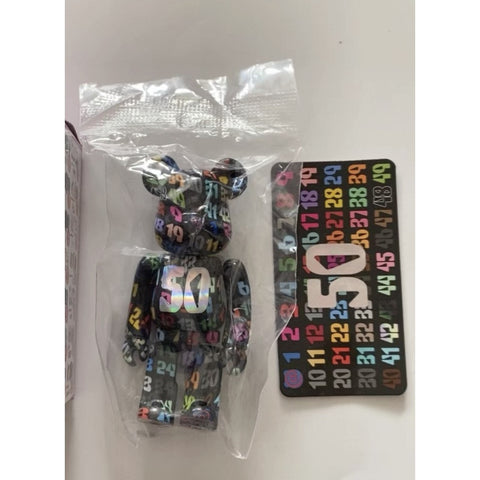Bearbrick Series 50: 50th Anniversary 100% (Super Hidden) (Secret Edition)
