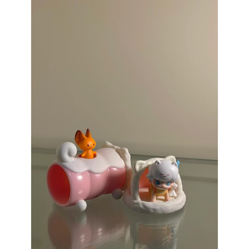 Yellow Dimoo Cat DIMOO Cat Paradise Series Curiosity – TOYSEZ