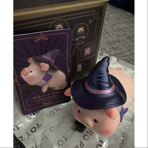 LuLu the Piggy The Wizard Series Flying Broom