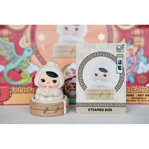 PUCKY Elf Food Restaurant Series Steamed Bun