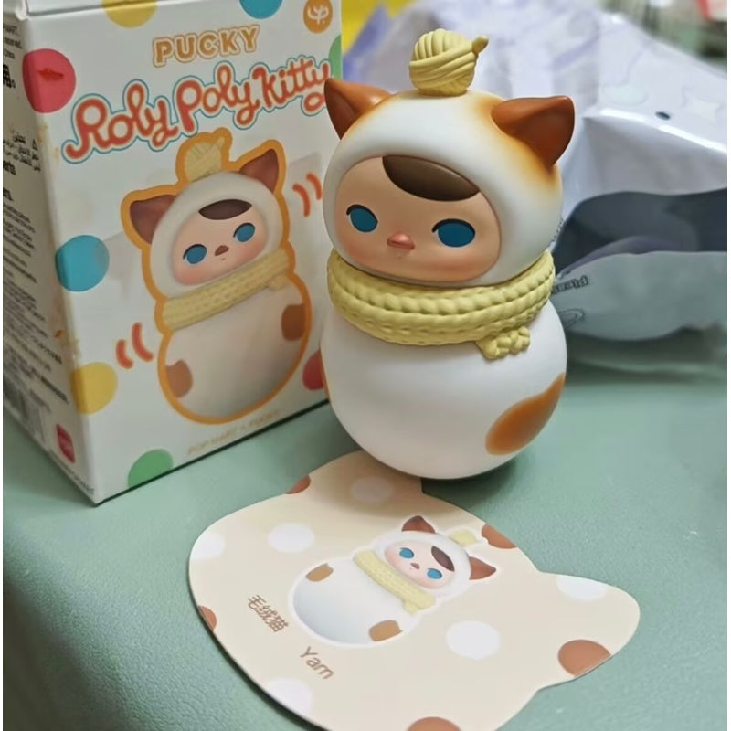 Pucky Roly Poly Keychain PUCKY Roly Poly Kitty Series Yarn – TOYSEZ