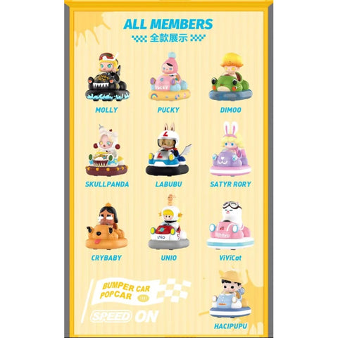 POPCAR Bumper Car Series Whole Set Opened