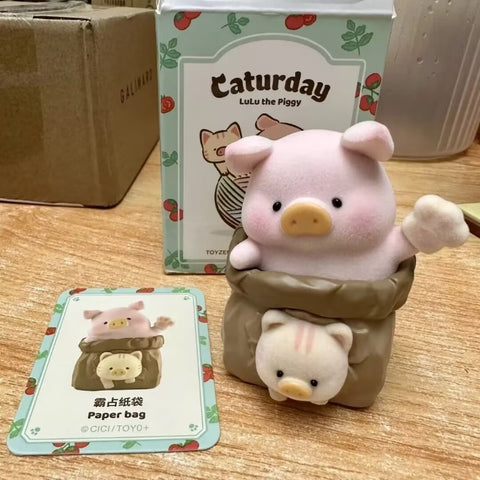 LuLu the Piggy Classic Series 3 Caturday Paper bag