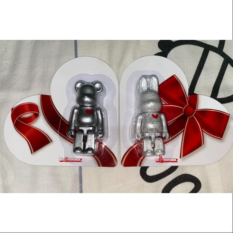 Bearbrick Valentine's Day 20th  Anniv. Set 100% Limited Medicom Be@rbrick