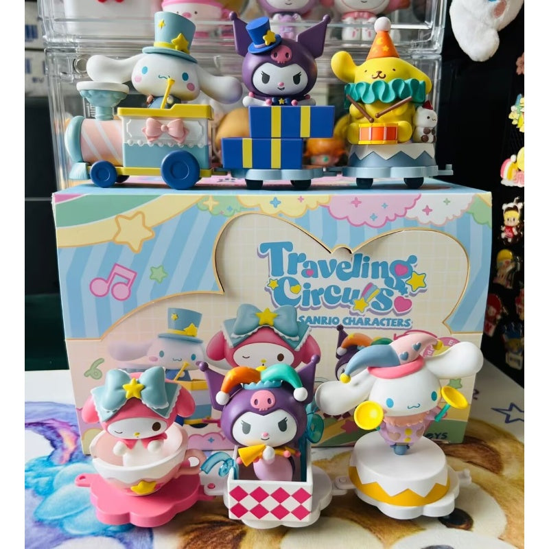 Sanrio Characters Traveling Circus Series Whole Set Opened