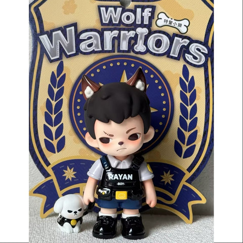 Boy Rayan Wolf Warriors Figurine 2024 Limited Edition