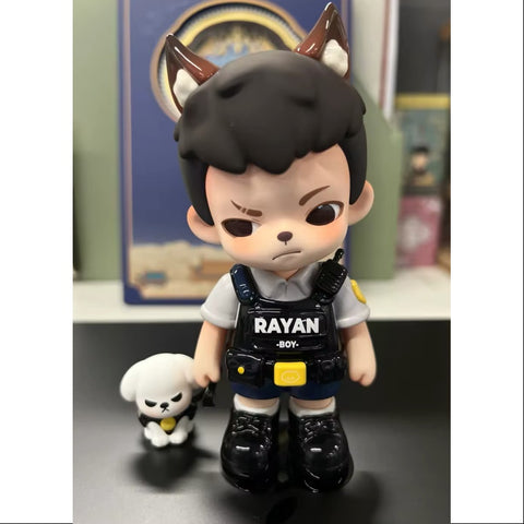 Boy Rayan Wolf Warriors Figurine 2024 Limited Edition