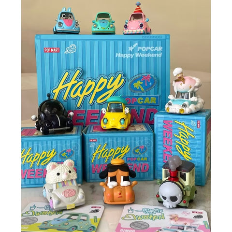 POPCAR Happy Weekend Series Whole Set Opened