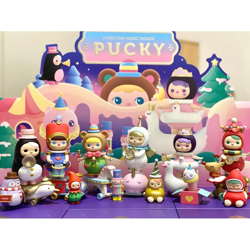 PUCKY Christmas Music Parade Series Whole Set Opened