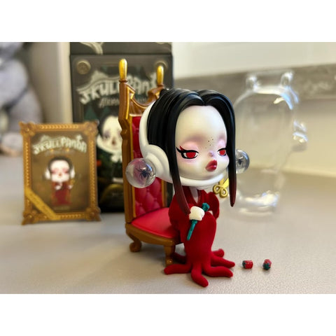 Skullpanda X The Addams Family Series Scarlet Morticia