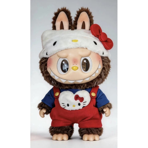 Labubu The Monsters Hello Kitty Vinyl Plush Doll 2026 Limited