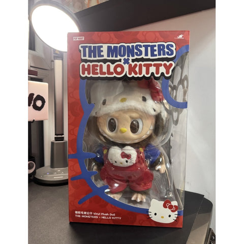 Labubu The Monsters Hello Kitty Vinyl Plush Doll 2026 Limited