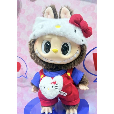 Labubu The Monsters Hello Kitty Vinyl Plush Doll 2026 Limited