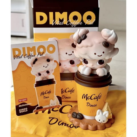 【中国限定】マクドナルド × DIMOO McCafé コラボフィギュア New release💛Dimoo✖️McDonald's series figure China exclusive