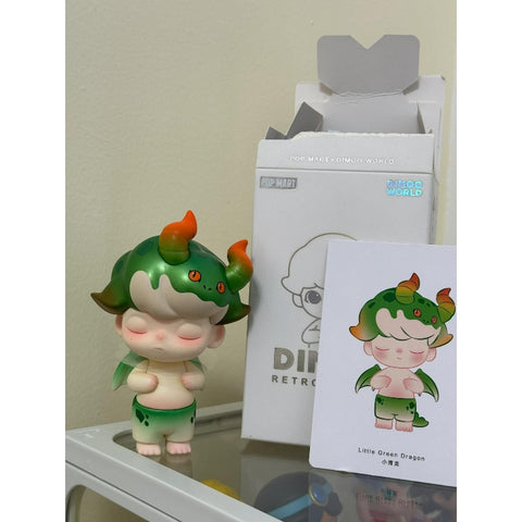 DIMOO Retro Series Little Green Dragon