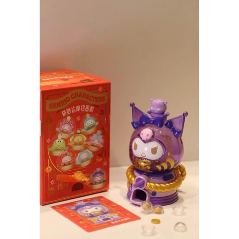 Sanrio Characters Wonderful Damo Gashapon Machine Series Kuromi