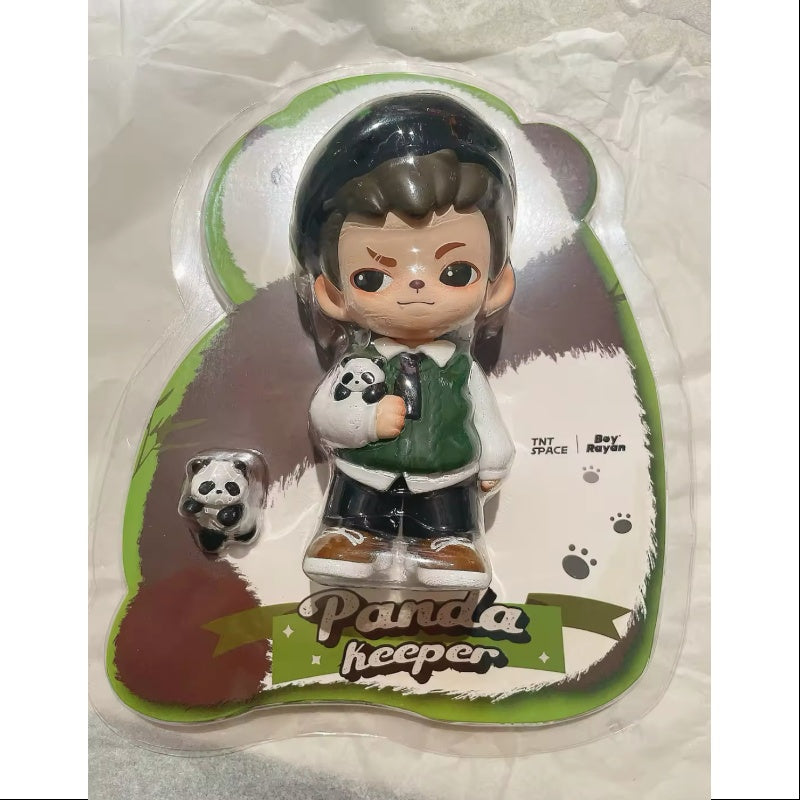 Boy Rayan Panda Keeper Figurine 2024 Limited Edition