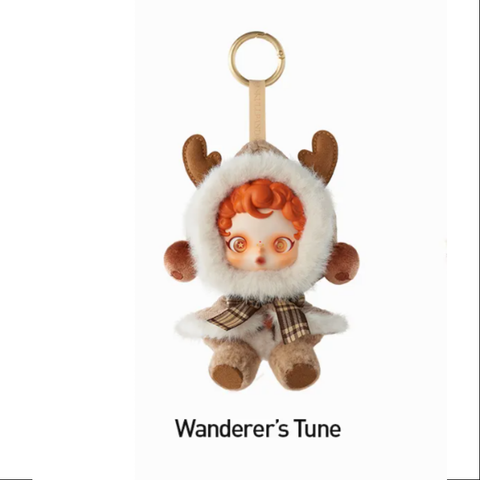 Skullpanda Winter Symphony Series Plush Pendant Wanderer's Tune(Pre Sale)