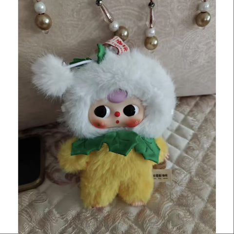Baby Three Where is Spring Plush Pendant Series Yellow dandelion