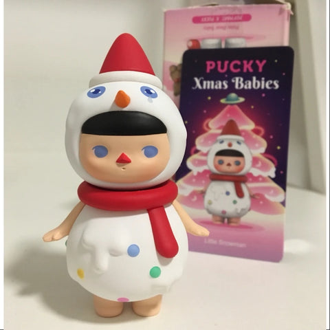 PUCKY Xmas Babies Series Whole Set Opened