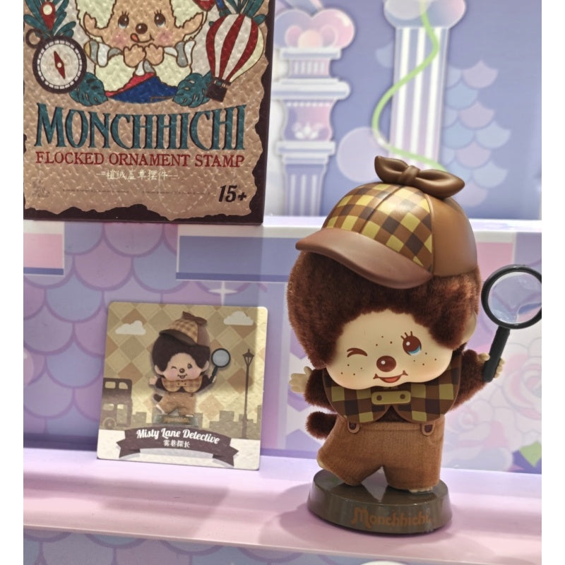 Monchhichi Global Journey Blind Box Series: Misty Jane Detective (Confirmed Style)