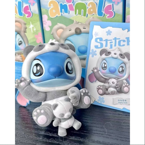 Disney Stitch Party Animals Series Hugging Panda