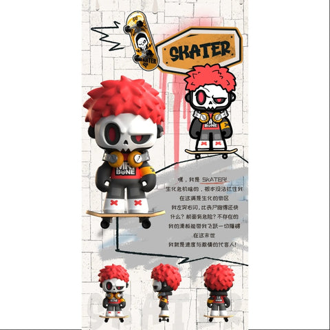 MR.BONE Junior 2.0 Zombies Block Series Whole Set Opened