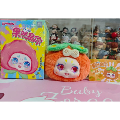 Kimmon Fruit Plush It's You Blind Box Series: Persimmon Success (Confirmed Style)