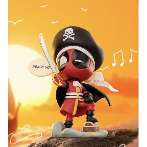 Pop Mart Marvel Deadpool Series Whole Set Opened