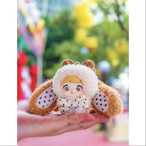 Nommi Baby Sweetheart Bunny Vinyl Plush Pendant Series Whole Set Opened