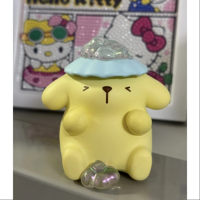 Sanrio Characters Bath Time Series Pompompurin
