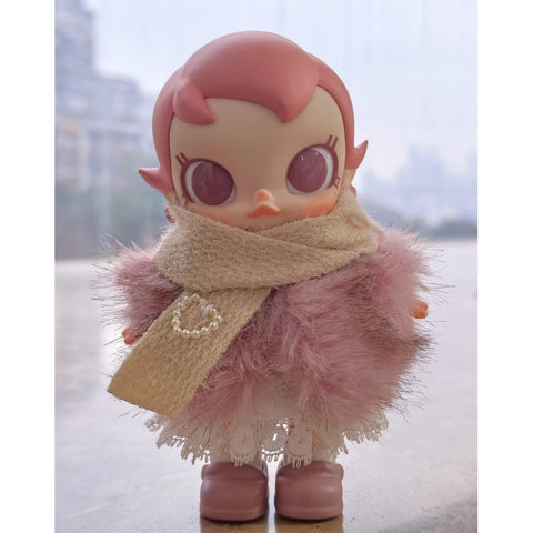 MOLLY Winter Fit Check Vinyl Plush Pendant Series Cute Rosy Cheek