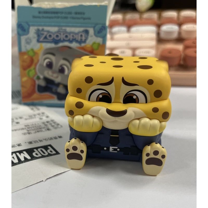 Clawhauser Zootopia POP CUBE-1 Blind Box Series: Clawhauser (Confirmed Style)