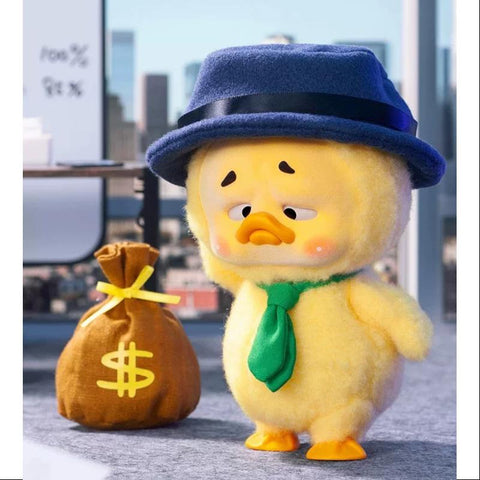 Upsetduck Work Upsets Me Plush SJD Doll Series Out of Budget Duck