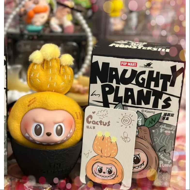The monsters labubu NAUGHTY PLANTS ラブブ Labubu THE MONSTERS NAUGHTY PLANTS Vinyl Face Series