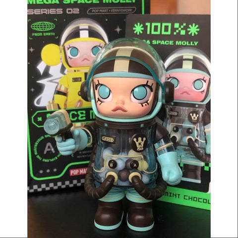 SPACE MOLLY MEGA 100% Series 2 MINT CHOCOLATE