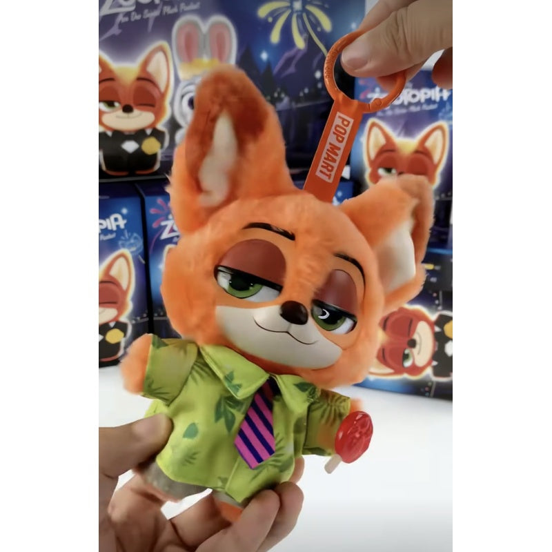 Nick Zootopia Ace Duo Plush Pendant Blind Box Series: Streetwise Nick (Confirmed Style)