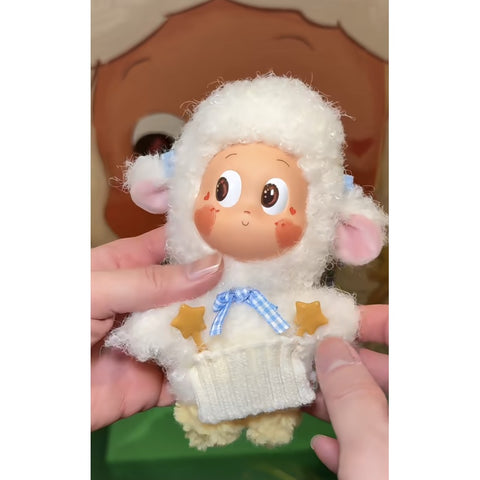 Twinkle Twinkle Farm Tales Vinyl Plush Pendant Blind Box Series: Warm Lamb (Confirmed Style)