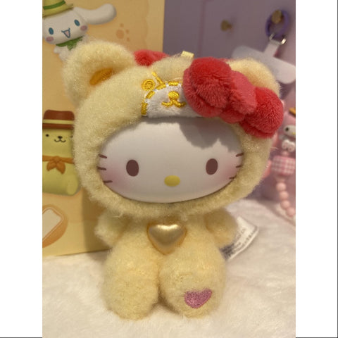 Hello Kitty Teddy Pajamas Plush Dolls Series Sunshine Pajamas