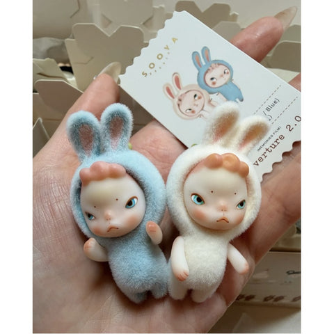Sooya Overture 2.0 Blind Box Series: Baby Ban Beige & Blue (Secret, 1/144)