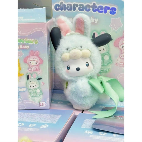 Pochacco Sanrio Characters Diamond Bunny Baby Plush Doll Series Pochacco