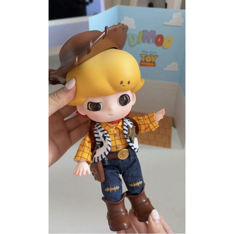 DIMOO WORLD × PIXAR 1/8 Action Figure BJD Series: Woody (Confirmed Style)