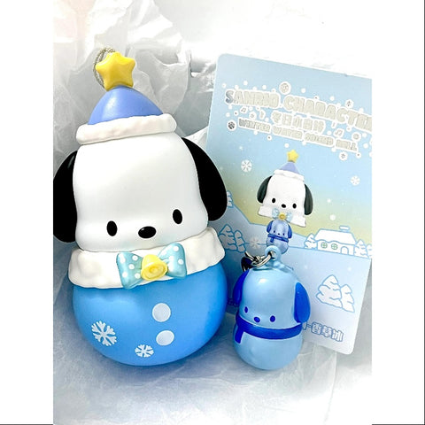 Pochacco Sanrio Characters Winter Water Sound Bell Series Pochacco