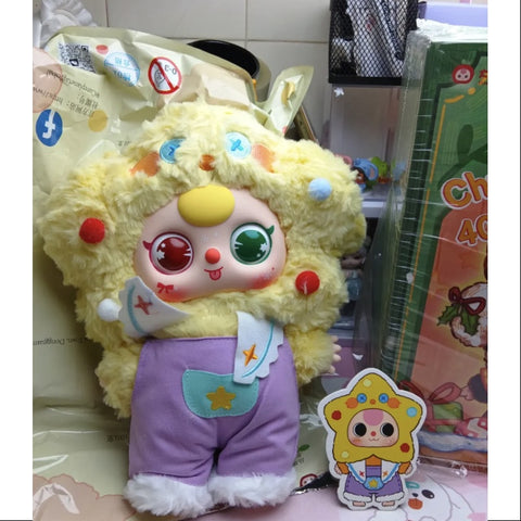 Baby Three 400% Merry Christmas Plush Doll Series Wishing Star