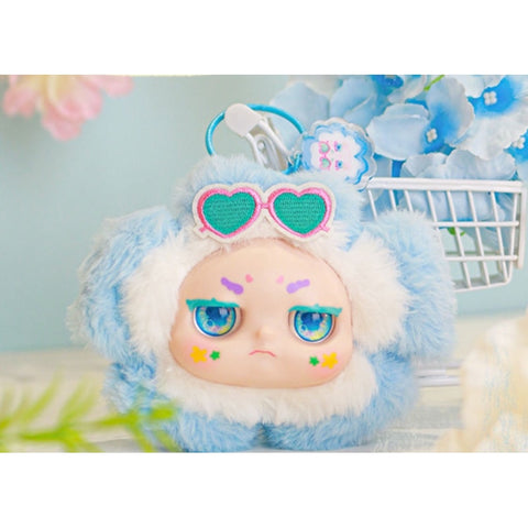 Kimmon The Story of Flower Island Plush Series: Bubble Blue Spirit (Confirmed Style)