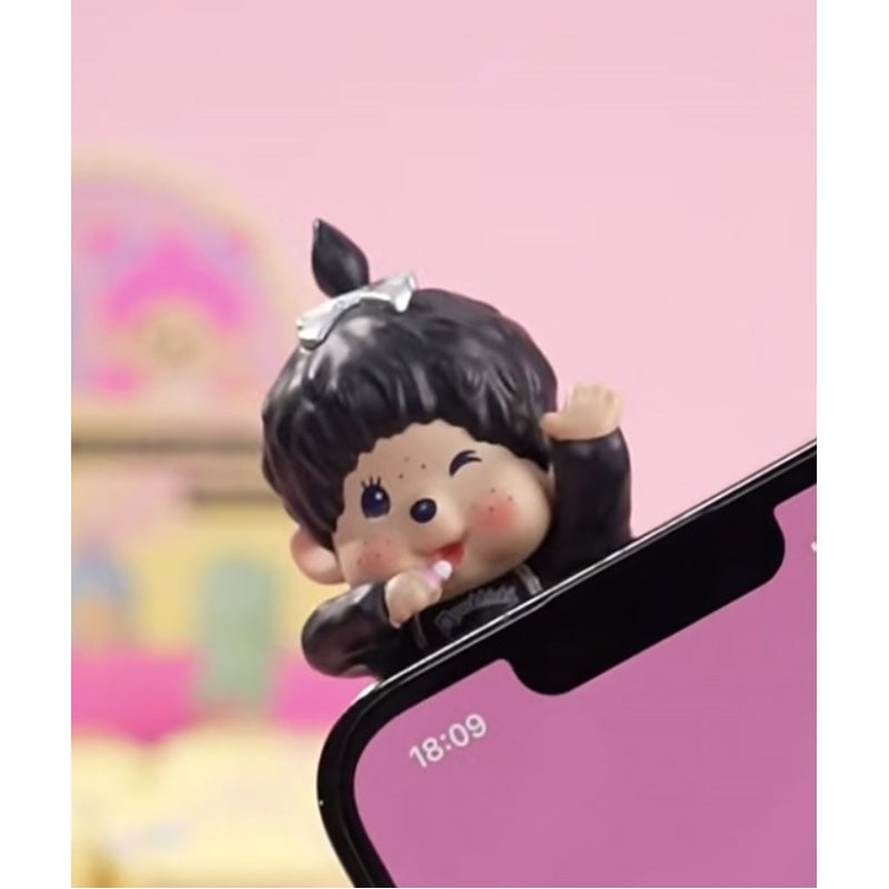 Monchhichi Hippers Colors Wink Blind Box Series: Pearl Black (Secret, 1/144)