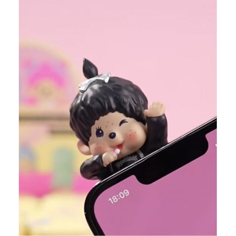 Monchhichi Hippers Colors Wink Blind Box Series: Pearl Black (Secret, 1/144)